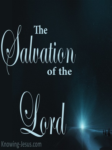 Isaiah 9:6 The Salvation Of The Lord (devotional)08:25 (navy)
